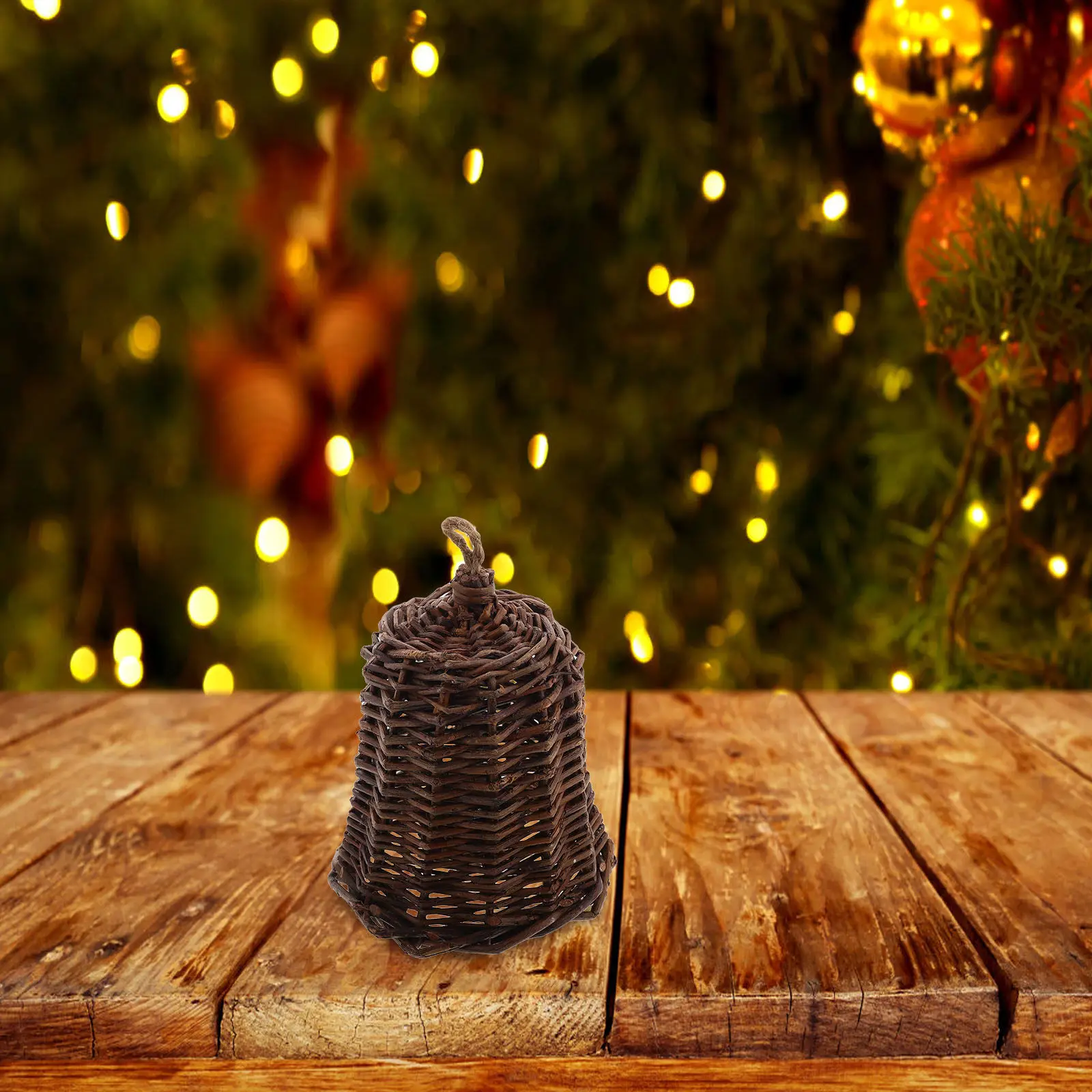 Handwoven Rattan Bell Ornament Rustic Vintage Woven Pendant for Window Room Wall Hanging Decorative Home Party Scene Decoration
Handwoven Rattan Bell Ornament Rustic Vintage Woven Pendant for Window Room Wall Hanging Decorative Home Party Scene Decoration