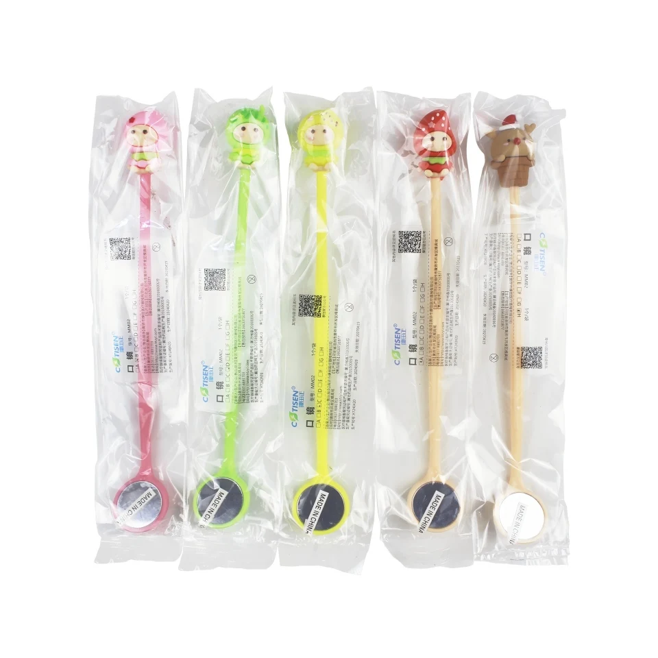 20Pcs Disposable Anti-fog Oral Mirrors Pediatric Dentistry Mirror with Cartoon Handle Clear Vision Dentist Examination Supplies
20Pcs Disposable Anti-fog Oral Mirrors Pediatric Dentistry Mirror with Cartoon Handle Clear Vision Dentist Examination Supplies