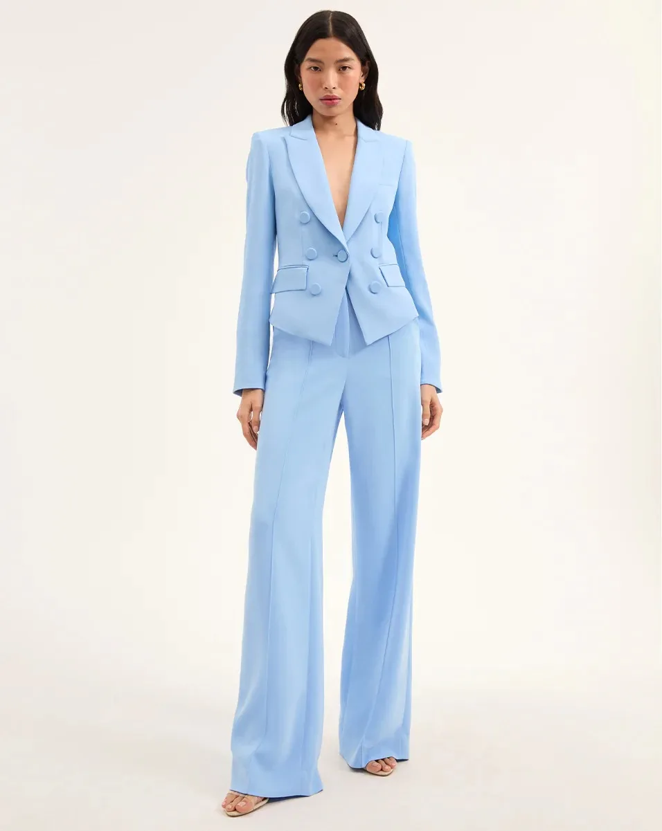 2025 New Tailered Women Suit Peak Lapel One Button Two Pieces Long Blazer Pants Classic Simple Business Office Women Customized
2025 New Tailered Women Suit Peak Lapel One Button Two Pieces Long Blazer Pants Classic Simple Business Office Women Customized