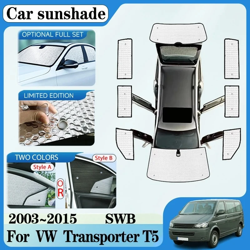 For VW Volkswagen Transporter Caravelle Multivan Doubleback T5 SWB 2003~2015 Car Sunscreen Window Sunshade Cover Car Accessories
For VW Volkswagen Transporter Caravelle Multivan Doubleback T5 SWB 2003~2015 Car Sunscreen Window Sunshade Cover Car Accessories