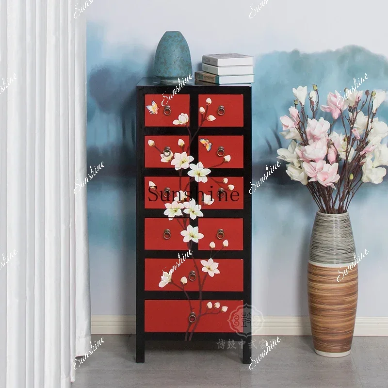 Camphor wood solid wood painted Chinese furniture multi-functional storage chest cabinet storage corner cabinetYY
Camphor wood solid wood painted Chinese furniture multi-functional storage chest cabinet storage corner cabinetYY