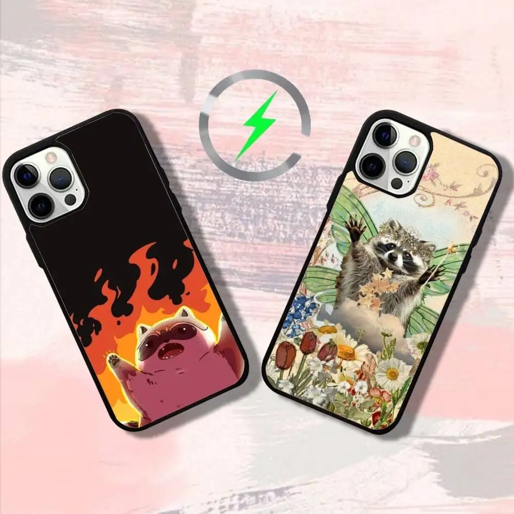 Cute Animal Raccoon Phone Case For iPhone 16,15,14,13,12,11,Pro,Max,Plus,Mini,SE4,E Magnetic Magsafe Wireless Charging
Cute Animal Raccoon Phone Case For iPhone 16,15,14,13,12,11,Pro,Max,Plus,Mini,SE4,E Magnetic Magsafe Wireless Charging