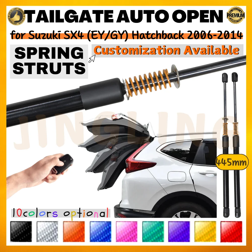 Qty(2) Trunk Struts with Spring for Suzuki SX4 (EY/GY) Hatchback 2006-2014 Rear Tailgate Boot Lift Supports Shock Absorbers
Qty(2) Trunk Struts with Spring for Suzuki SX4 (EY/GY) Hatchback 2006-2014 Rear Tailgate Boot Lift Supports Shock Absorbers