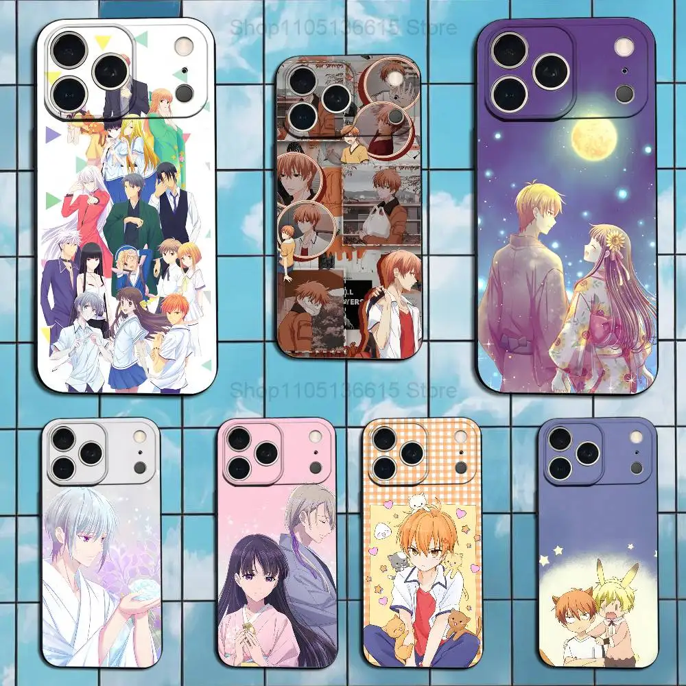 Anime F-fruits B-Basket Phone Case For iPhone 17,16,15,14,13,12,11 Plus,Pro Max,XS,X,XR,SE,Mini,8,7,Soft Silicone Black Cover 
Anime F-fruits B-Basket Phone Case For iPhone 17,16,15,14,13,12,11 Plus,Pro Max,XS,X,XR,SE,Mini,8,7,Soft Silicone Black Cover