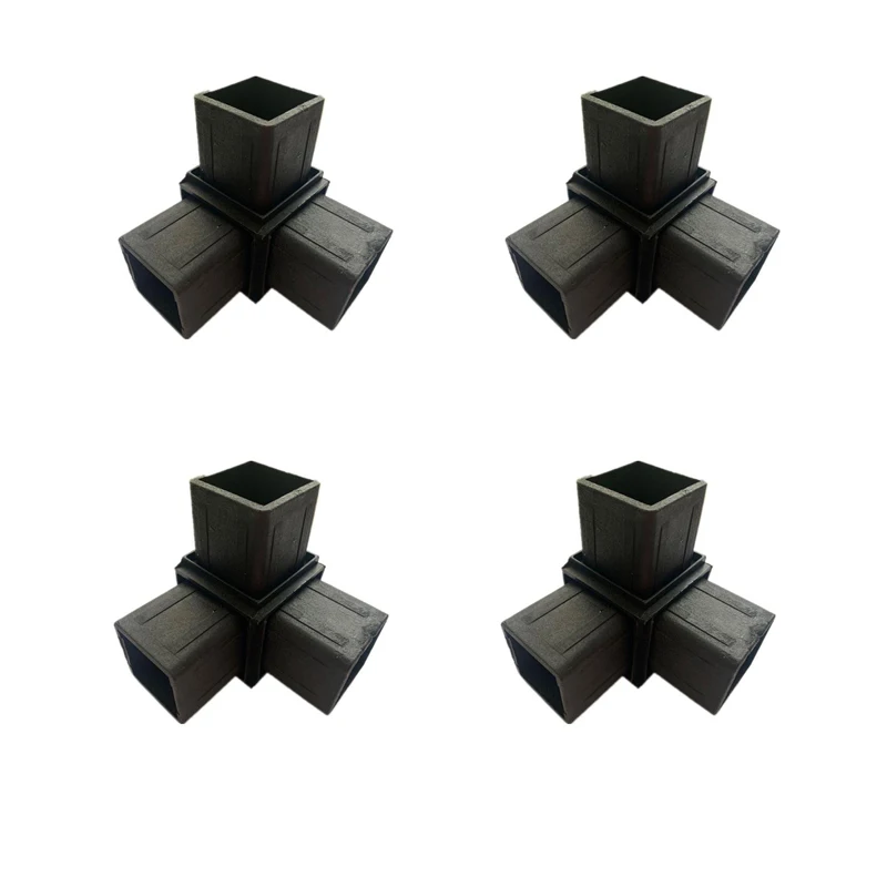 4 pcs 50mm square tube two-way three-way connector suitable for frame accessories such as plastic alloy shelves and guardrails
4 pcs 50mm square tube two-way three-way connector suitable for frame accessories such as plastic alloy shelves and guardrails