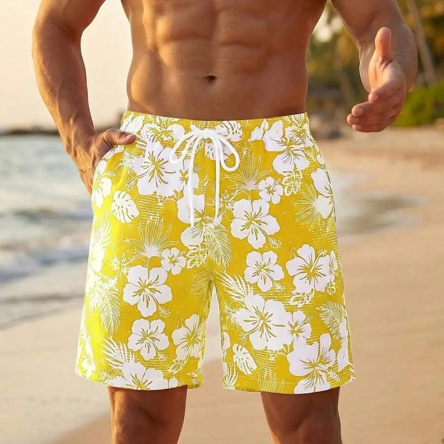 Mens Hawaiian Floral Swim Trunks Quick Dry Beach Board Shorts Summer
Mens Hawaiian Floral Swim Trunks Quick Dry Beach Board Shorts Summer