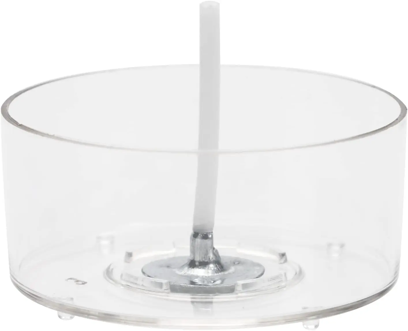 50pcs Clear Polycarbonate Tealight Candle Cups with Wicks, 1.5"x0.75"
50pcs Clear Polycarbonate Tealight Candle Cups with Wicks, 1.5"x0.75"