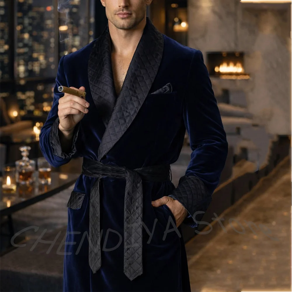 England Style Men Suit Jacket 1 Piece Shawl Lapel Luxury Velvet Male Blazer High Quality Customized Long Coat Daily Wear
England Style Men Suit Jacket 1 Piece Shawl Lapel Luxury Velvet Male Blazer High Quality Customized Long Coat Daily Wear