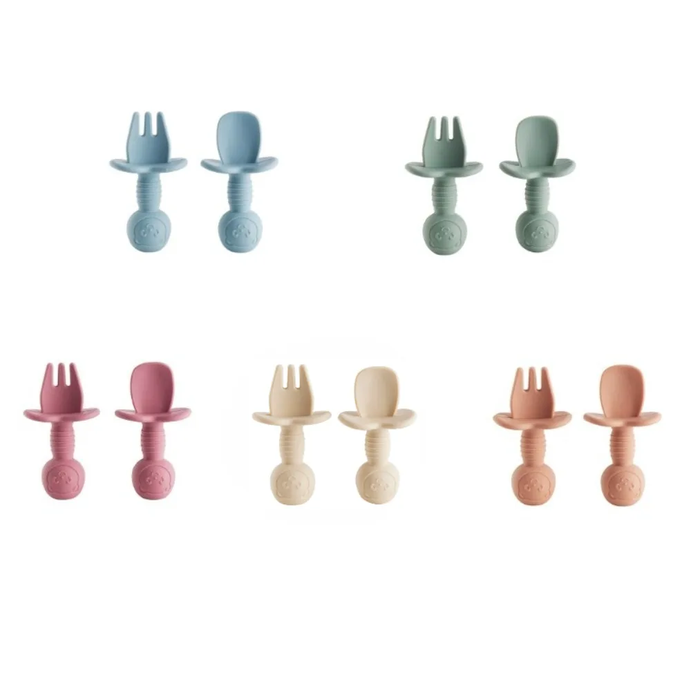 Набор для кормления из 2 силиконовых ложек и вилок для малышей — безопасен от удушья, подходит для детей от 3 месяцев и старше, чтобы они могли есть самостоятельно
Набор для кормления из 2 силиконовых ложек и вилок для малышей — безопасен от удушья, подходит для детей от 3 месяцев и старше, чтобы они могли есть самостоятельно