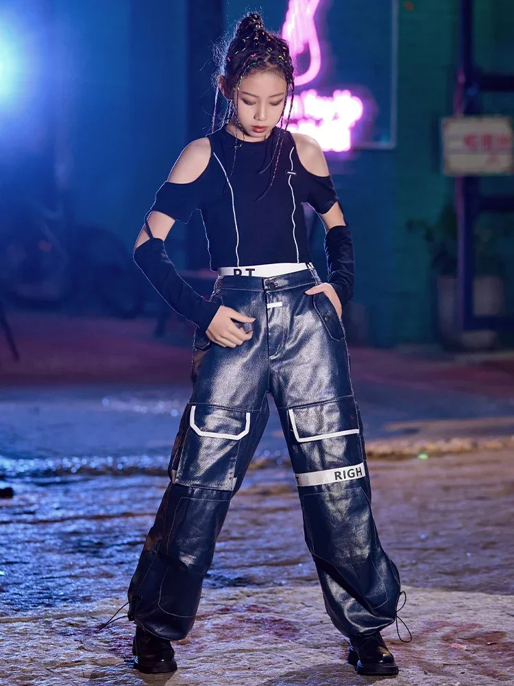 Girls' Jazz Show Costume Set Crop Tank Top Street Dance Skills Children's Runway Fashion Wear
Girls' Jazz Show Costume Set Crop Tank Top Street Dance Skills Children's Runway Fashion Wear