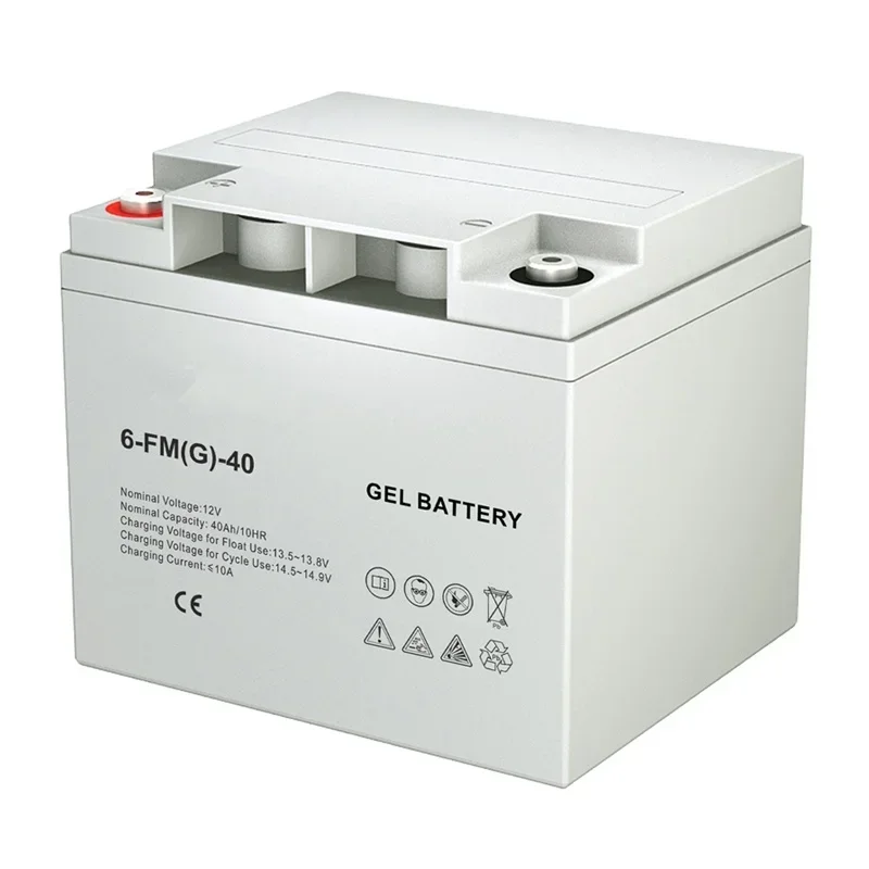 Deep Cycle 12V 40Ah GEL Small Solar Battery for Solar Lighting System Lead Acid Storage Power Supply
Deep Cycle 12V 40Ah GEL Small Solar Battery for Solar Lighting System Lead Acid Storage Power Supply