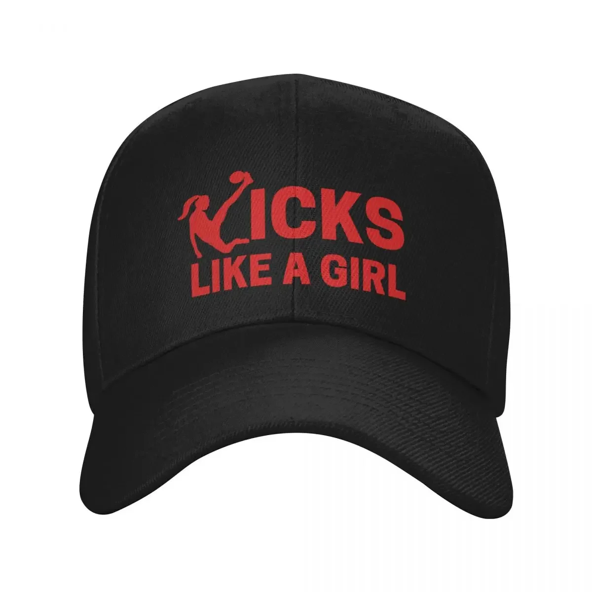 Kicks Like A Girl - Red Baseball Cap designer cap birthday Fishing cap Bobble Hat Woman Hats Men's
Kicks Like A Girl - Red Baseball Cap designer cap birthday Fishing cap Bobble Hat Woman Hats Men's