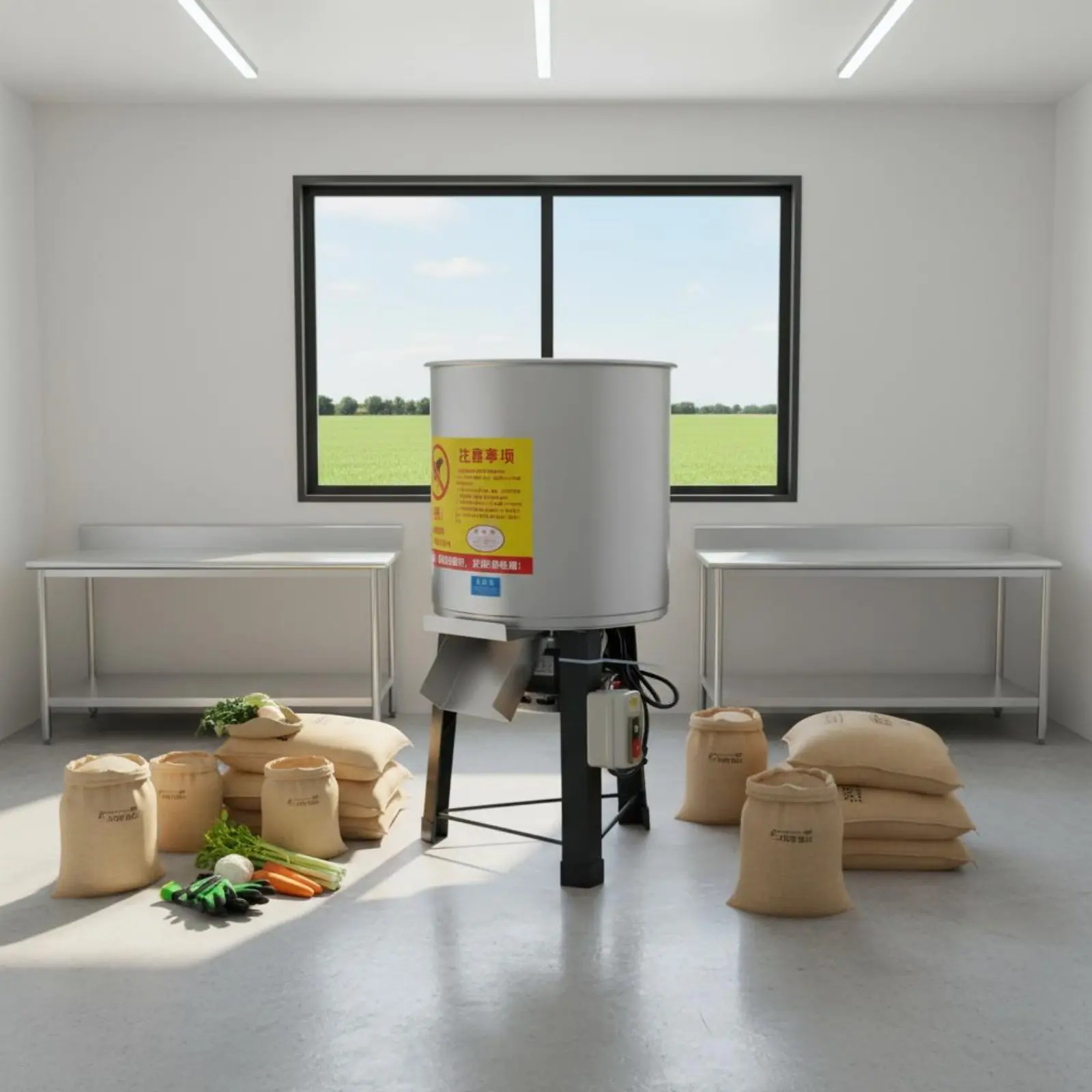 Feed Grinder Crusher Heavy Duty Container Food Shredder Poultry Feed Chopper High Power Grass Cutter Machine Sharp Blade
Feed Grinder Crusher Heavy Duty Container Food Shredder Poultry Feed Chopper High Power Grass Cutter Machine Sharp Blade