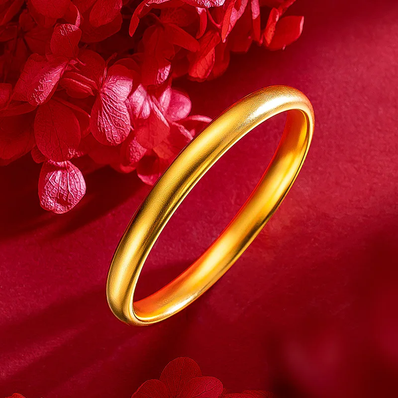 Классический универсальный простой браслет-кольцо из настоящего золота 9999 24 карата, бесшовный ретро-простой браслет 7 мм, встраиваемый браслет
Классический универсальный простой браслет-кольцо из настоящего золота 9999 24 карата, бесшовный ретро-простой браслет 7 мм, встраиваемый браслет