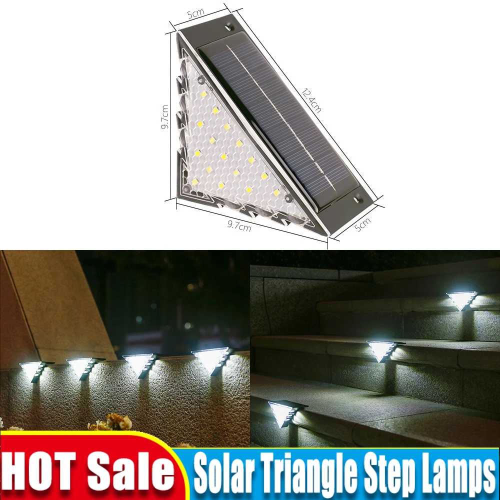 LED Step Lamp Stair Light Outdoor IP65 Waterproof Solar Light With Lens Anti-theft Design Decor Lighting For Garden Deck Path 
LED Step Lamp Stair Light Outdoor IP65 Waterproof Solar Light With Lens Anti-theft Design Decor Lighting For Garden Deck Path
