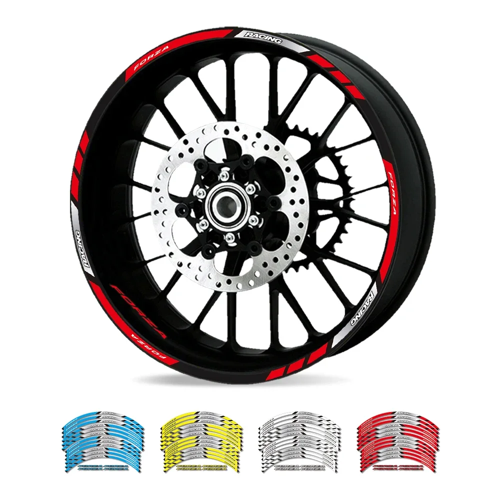Motorcycle Accessories Reflective Wheel Sticker Hub Decals Rim Stripe Tape Kit For Honda Forza 125 250 300 350 NSS 125 250 300
Motorcycle Accessories Reflective Wheel Sticker Hub Decals Rim Stripe Tape Kit For Honda Forza 125 250 300 350 NSS 125 250 300