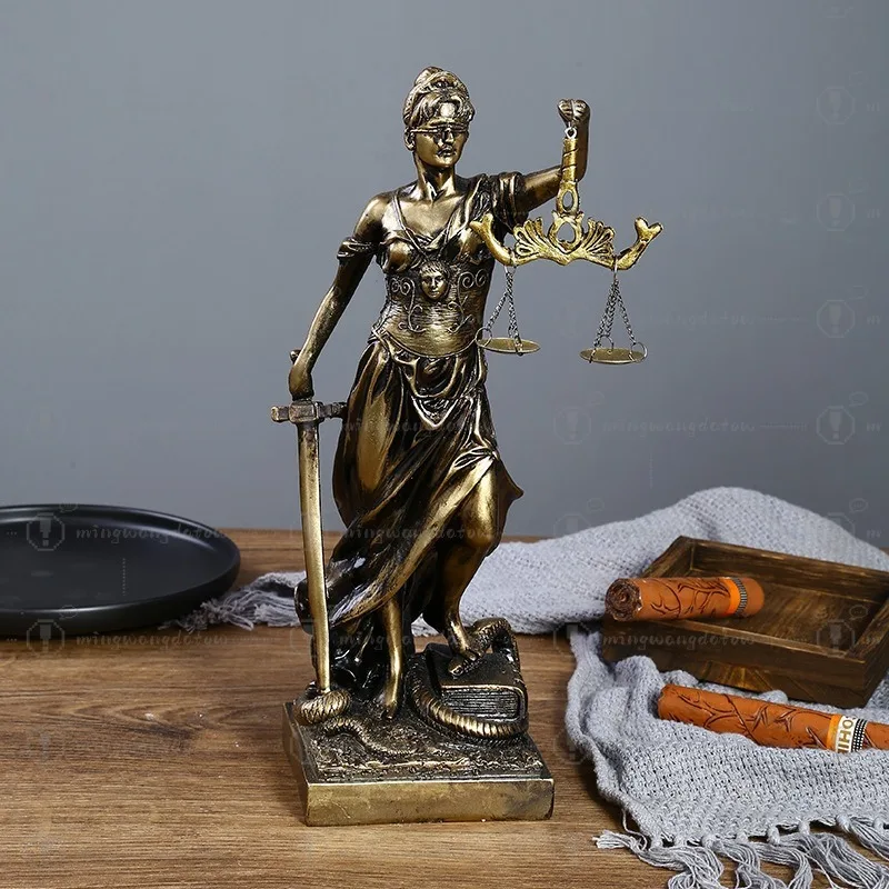 Scandinavian Themis Statue - Goddess of Justice, Lawyer Office Desktop Sculpture, Fairness & Justice Symbol Ornament
Scandinavian Themis Statue - Goddess of Justice, Lawyer Office Desktop Sculpture, Fairness & Justice Symbol Ornament
