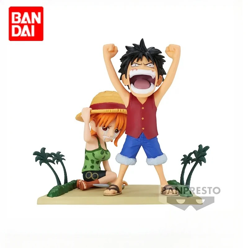 Original Bandai BANPRESTO Nautical King One Piece WCF Story Line Series Name Scene Luffy VS Na Mei Hand Model Decoration
Original Bandai BANPRESTO Nautical King One Piece WCF Story Line Series Name Scene Luffy VS Na Mei Hand Model Decoration