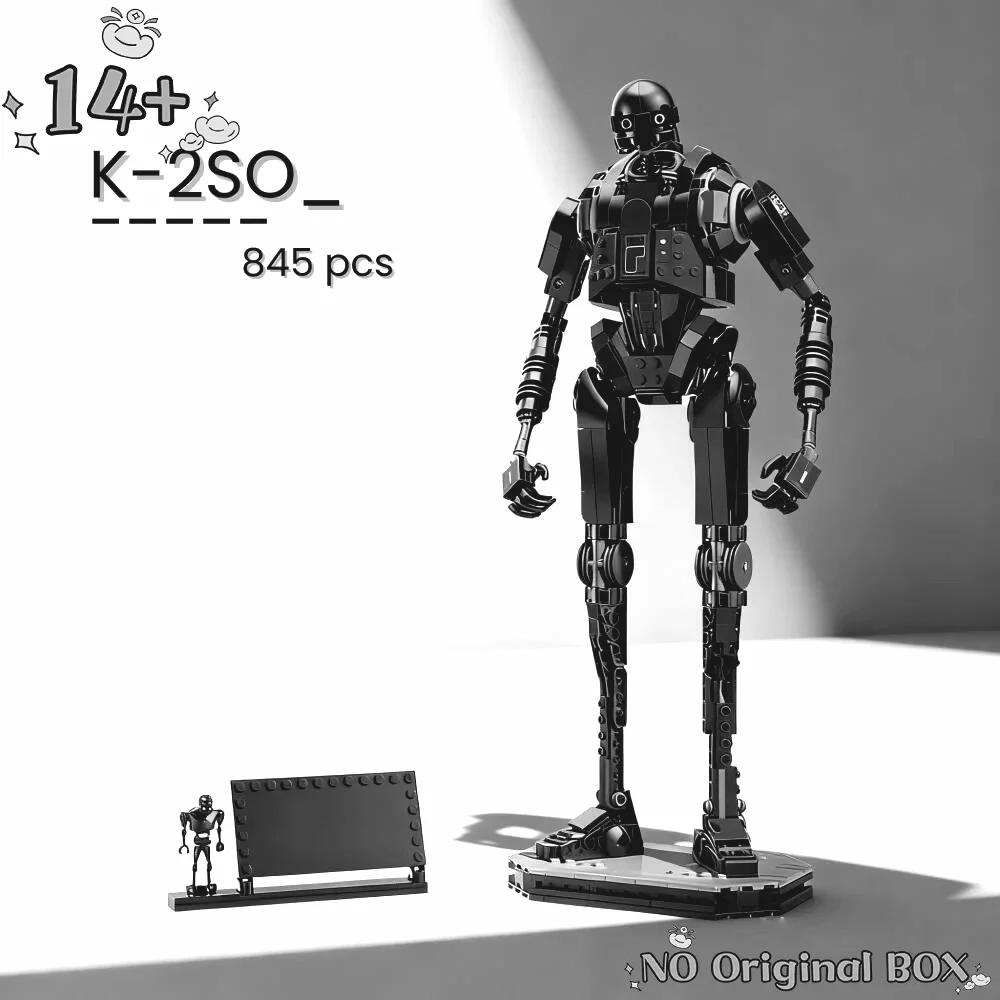 2026 New Space Battle 2SO Robot Bricks Security Droid Building Blocks Assembly Toys for Boy Holiday Christmas Gifts
2026 New Space Battle 2SO Robot Bricks Security Droid Building Blocks Assembly Toys for Boy Holiday Christmas Gifts