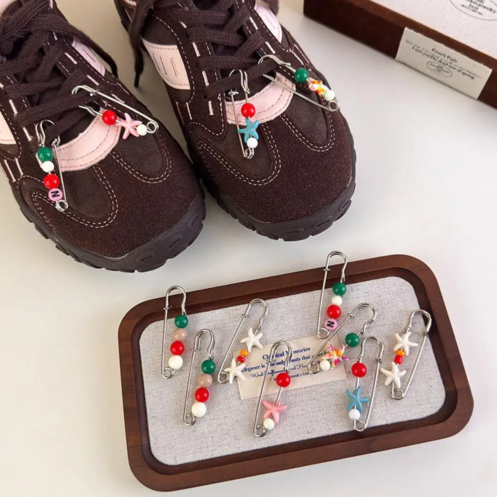 1PC Shoelaces Charms for Sneakers shoelaces Pin Buckle Starfish Beaded Rhinestone Shoe Decoration DIY shoes Buckle for Girls
1PC Shoelaces Charms for Sneakers shoelaces Pin Buckle Starfish Beaded Rhinestone Shoe Decoration DIY shoes Buckle for Girls