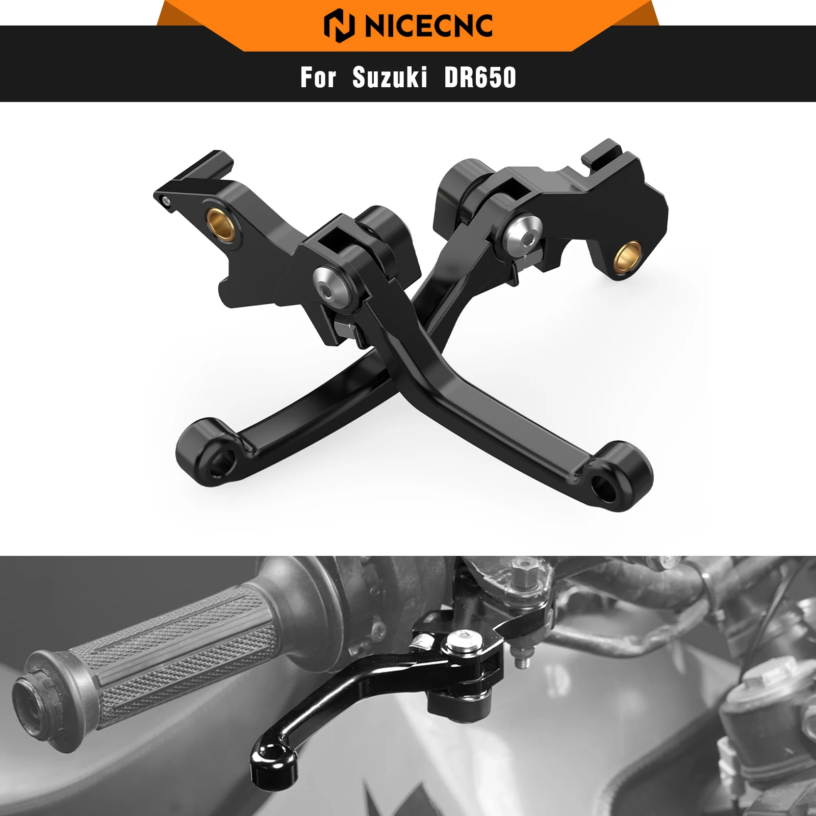 For Suzuki DR650S DR650SE 2011-2024 NICECNC Motorcycle Brake Clutch Lever DR650 S DR650 SE 2023 2022 2021 2019 2018 2017 2016 15
For Suzuki DR650S DR650SE 2011-2024 NICECNC Motorcycle Brake Clutch Lever DR650 S DR650 SE 2023 2022 2021 2019 2018 2017 2016 15