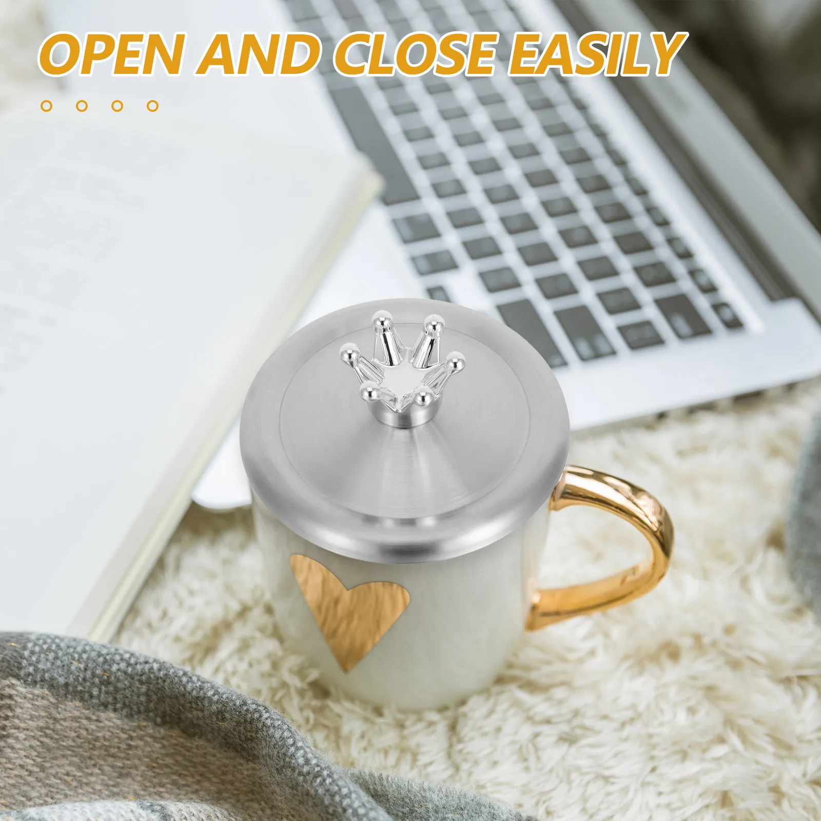 4pcs Stainless Steel Mug Cover Round Metal Cup Lid Shatterproof Drinks Tumbler Cap Coffee Tea Water Lid For Drinking Cup
4pcs Stainless Steel Mug Cover Round Metal Cup Lid Shatterproof Drinks Tumbler Cap Coffee Tea Water Lid For Drinking Cup