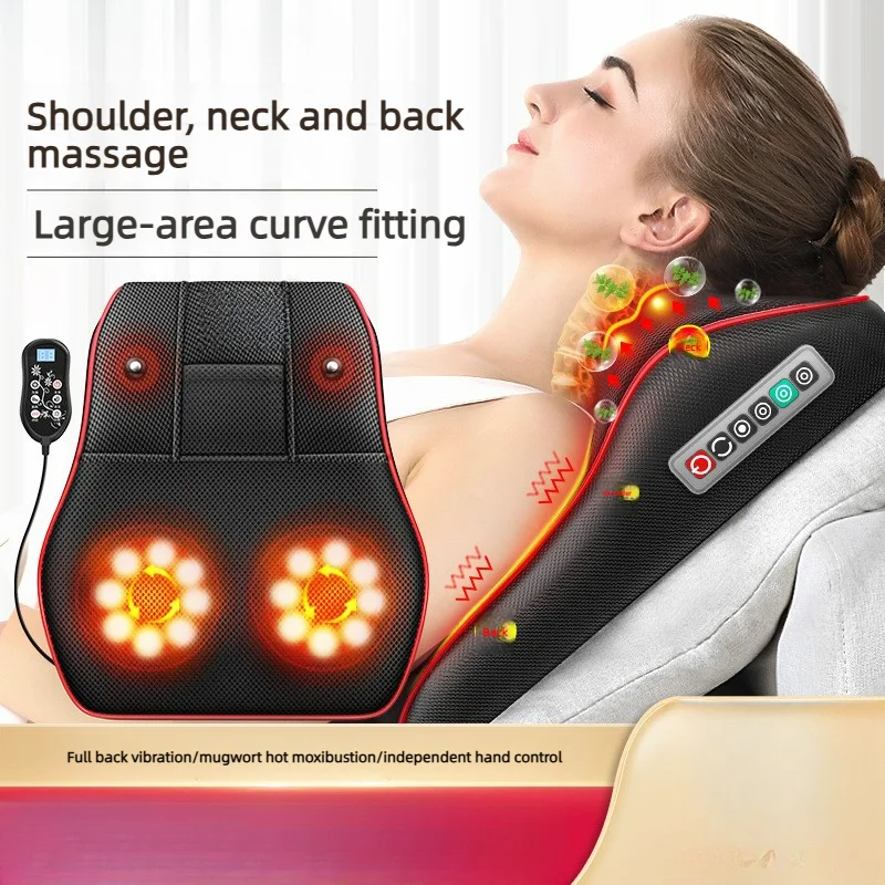 Electric Cervical Pillow For Neck Airbag Ttraction Shiatsu Head Body Back Waist Massager Car With Heating Vibrating Massage
Electric Cervical Pillow For Neck Airbag Ttraction Shiatsu Head Body Back Waist Massager Car With Heating Vibrating Massage