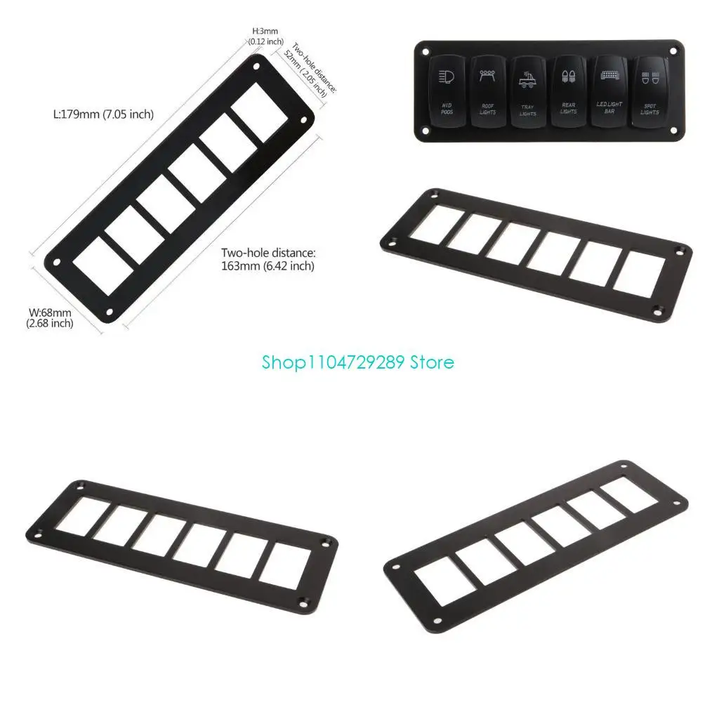 D8KE Aluminum Rocker Switch Panel 2/3/4/6 Way Housing Holder For Car Boat Auto Parts
D8KE Aluminum Rocker Switch Panel 2/3/4/6 Way Housing Holder For Car Boat Auto Parts