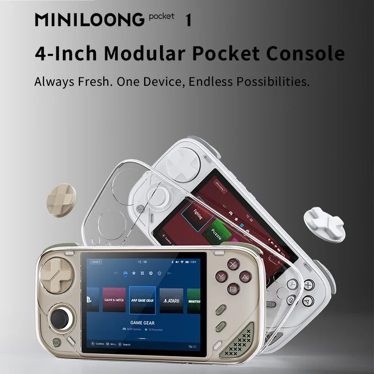 Портативная игровая консоль MINILONG1 4“ IPS с Wi-Fi, беспроводная, с открытым исходным кодом, классическая ретро-приставка для видеоигр
Портативная игровая консоль MINILONG1 4“ IPS с Wi-Fi, беспроводная, с открытым исходным кодом, классическая ретро-приставка для видеоигр