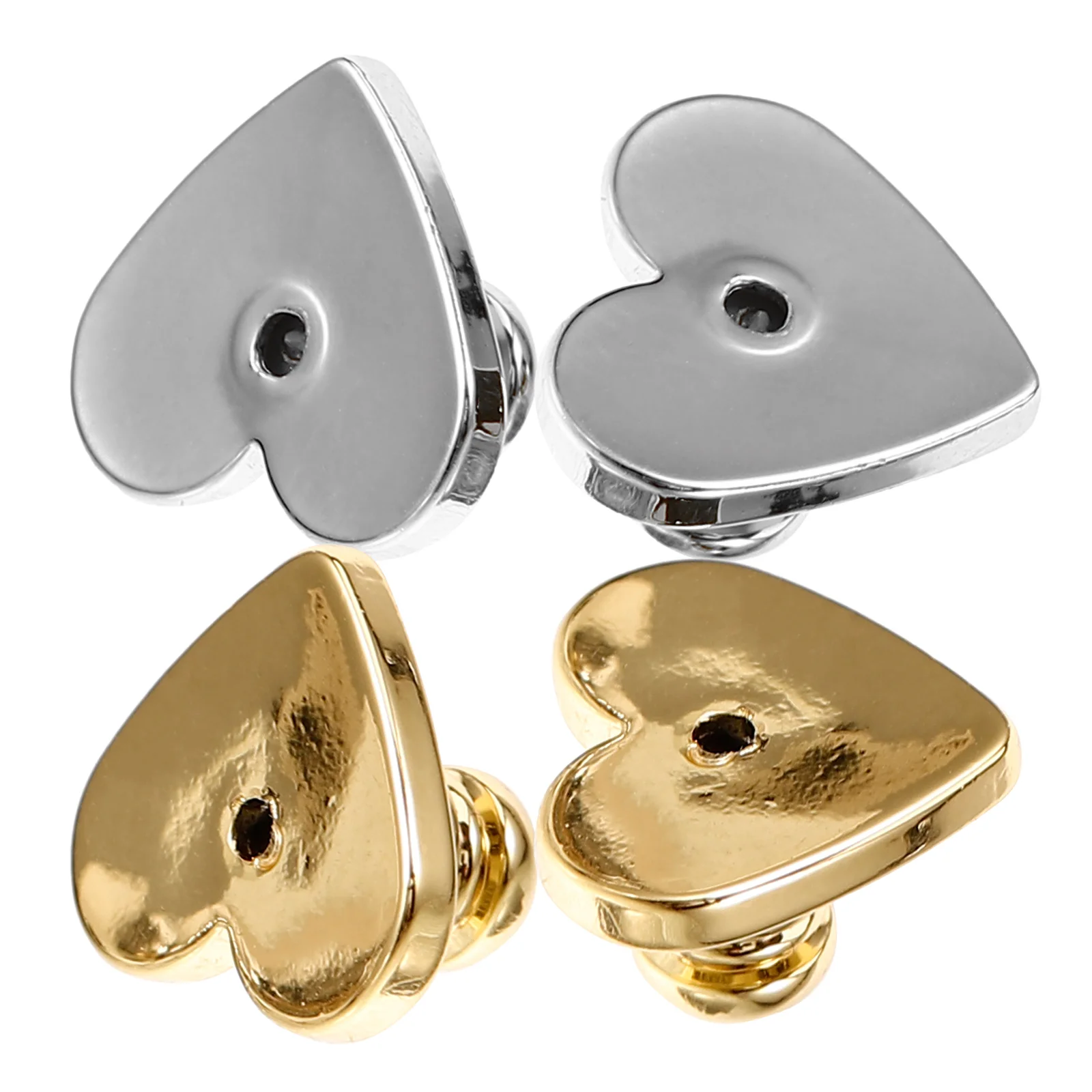 4pcs Earring Backs Shaped Safe Smooth DIY Jewelry Making Supplies Golden White Gold Ear Accessories
4pcs Earring Backs Shaped Safe Smooth DIY Jewelry Making Supplies Golden White Gold Ear Accessories