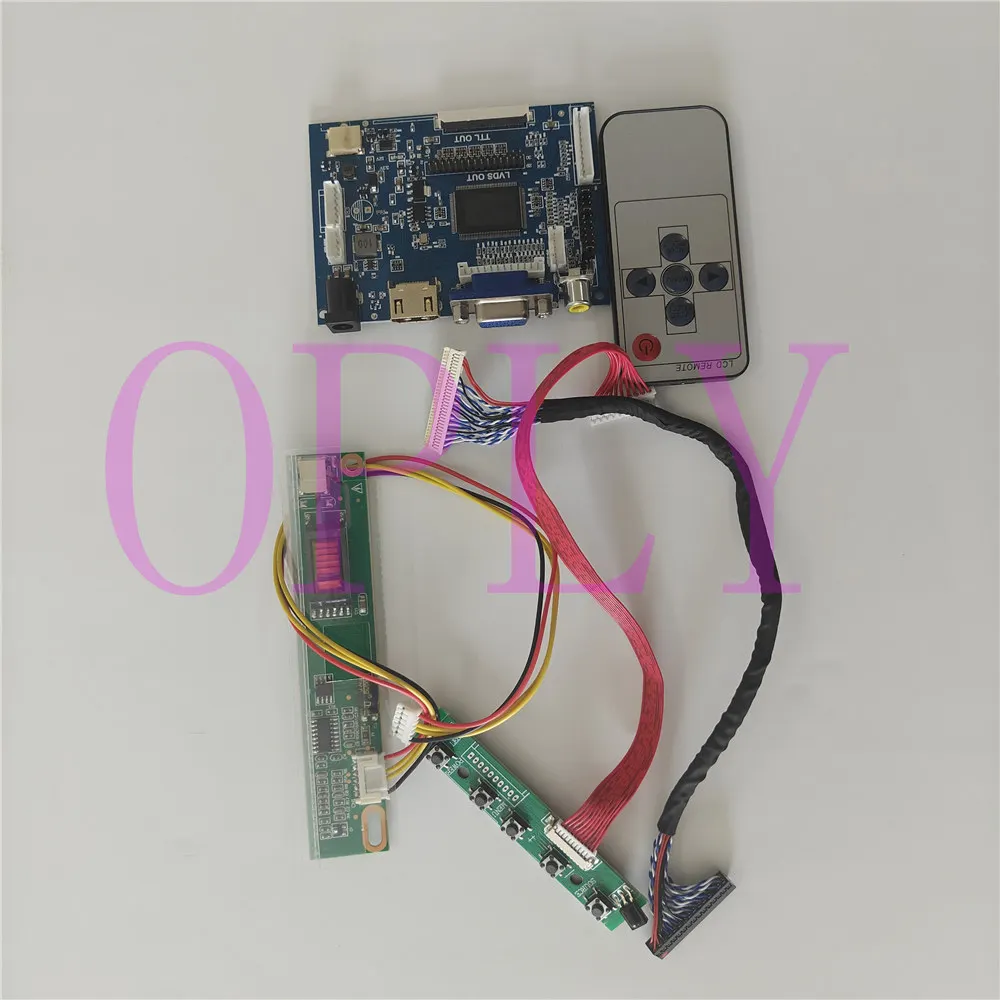 Kit for LTN154AT09-001 LTN154AT09-801 LTN154AT09 1280×800 15.4" 30pin 1 CCFL LCD panel Controller board AV VGA HDMI-compatible
Kit for LTN154AT09-001 LTN154AT09-801 LTN154AT09 1280×800 15.4" 30pin 1 CCFL LCD panel Controller board AV VGA HDMI-compatible