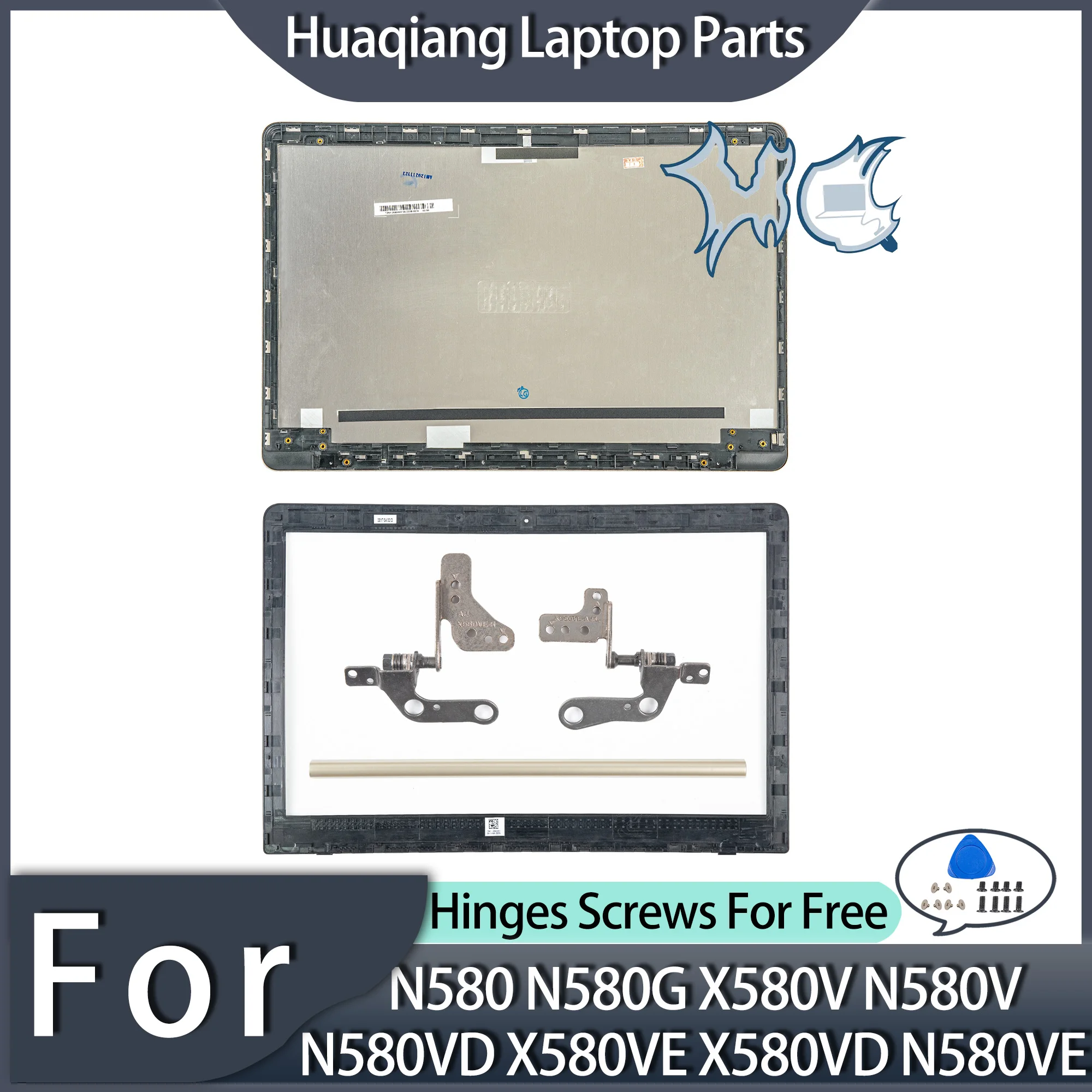 Gold Metal Case For Asus N580 N580G X580V N580V N580VD X580VE X580VD N580VE LCD BACK Cover/Bezel Hinges Replacement 15.6inch
Gold Metal Case For Asus N580 N580G X580V N580V N580VD X580VE X580VD N580VE LCD BACK Cover/Bezel Hinges Replacement 15.6inch