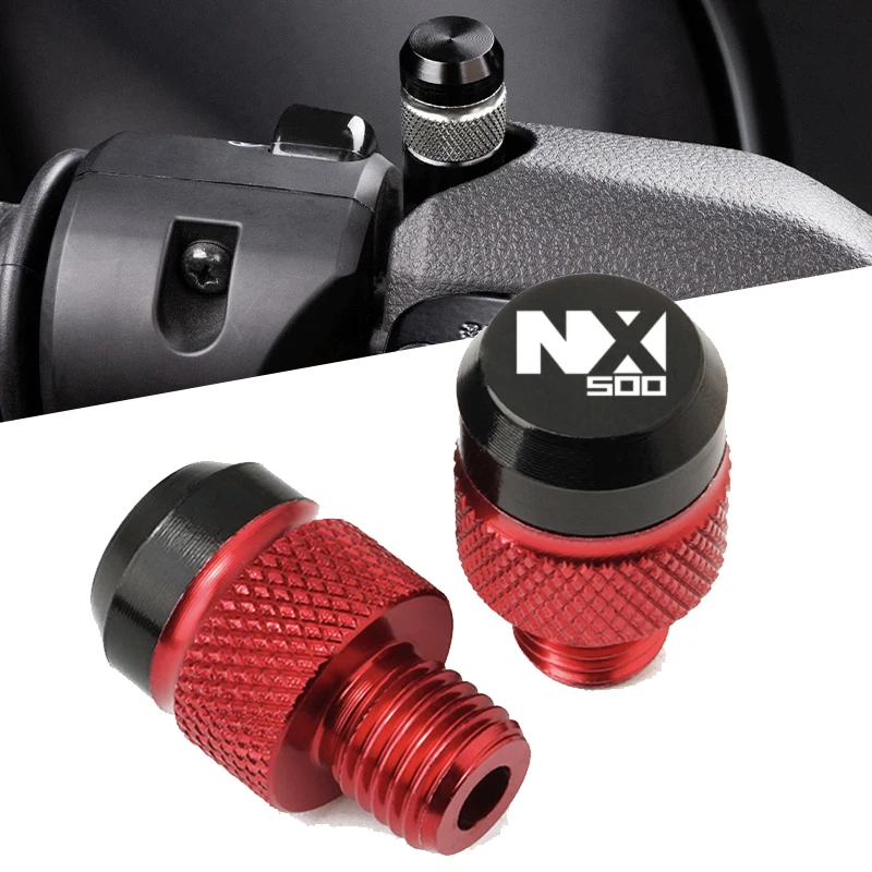 NEW 5 Colours FOR HONDA NX 500 NX500 NX-500 Motorcycle Accessories CNC Aluminum mirror hole plug screw bolt
NEW 5 Colours FOR HONDA NX 500 NX500 NX-500 Motorcycle Accessories CNC Aluminum mirror hole plug screw bolt