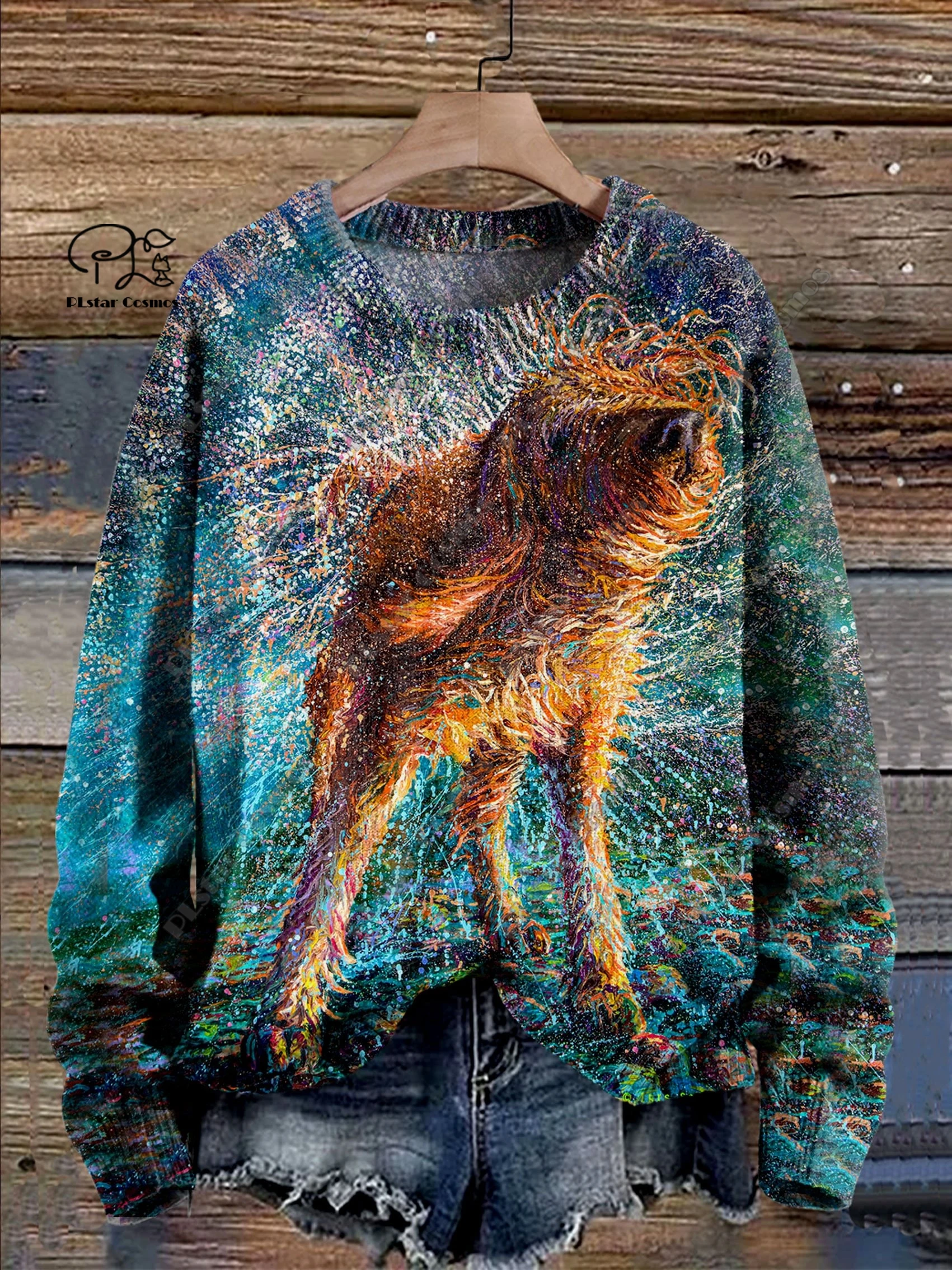3D printed Christmas series floral cute dog print pattern ugly sweater casual winter warm sweater new style unisex M-2
3D printed Christmas series floral cute dog print pattern ugly sweater casual winter warm sweater new style unisex M-2