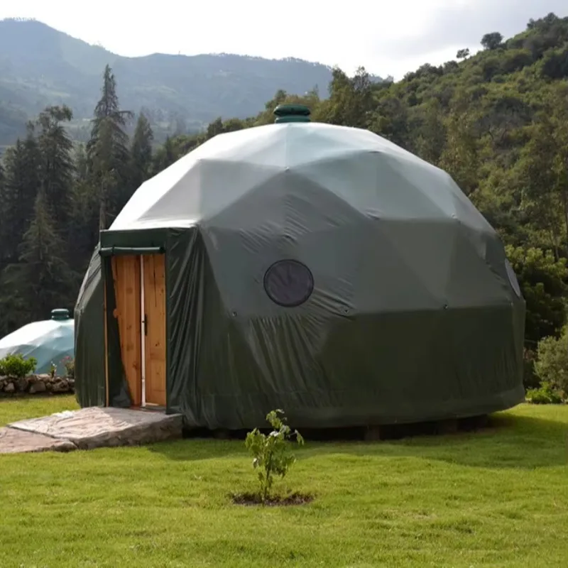 Prefab Dome House Hotel Tent Geodesic Dome Kit Glamping With Bathroom for Resortes Tent
Prefab Dome House Hotel Tent Geodesic Dome Kit Glamping With Bathroom for Resortes Tent