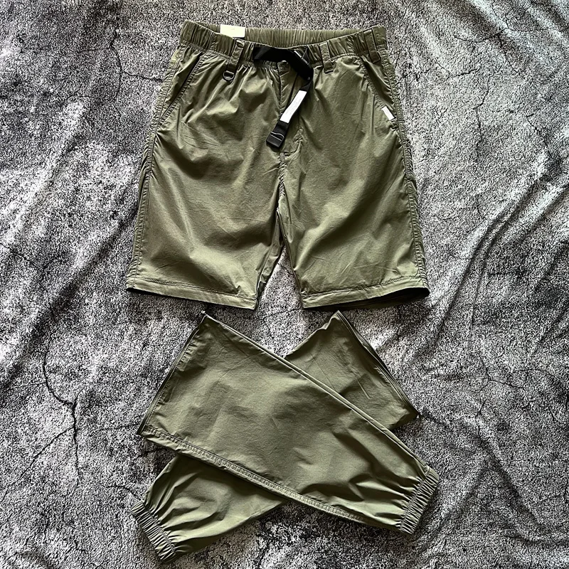 Qui Dry Men's Summer Thin Removable Function Loose Bule Waisand Casual Elastic Cuffed Workwear Sports Pants
Qui Dry Men's Summer Thin Removable Function Loose Bule Waisand Casual Elastic Cuffed Workwear Sports Pants