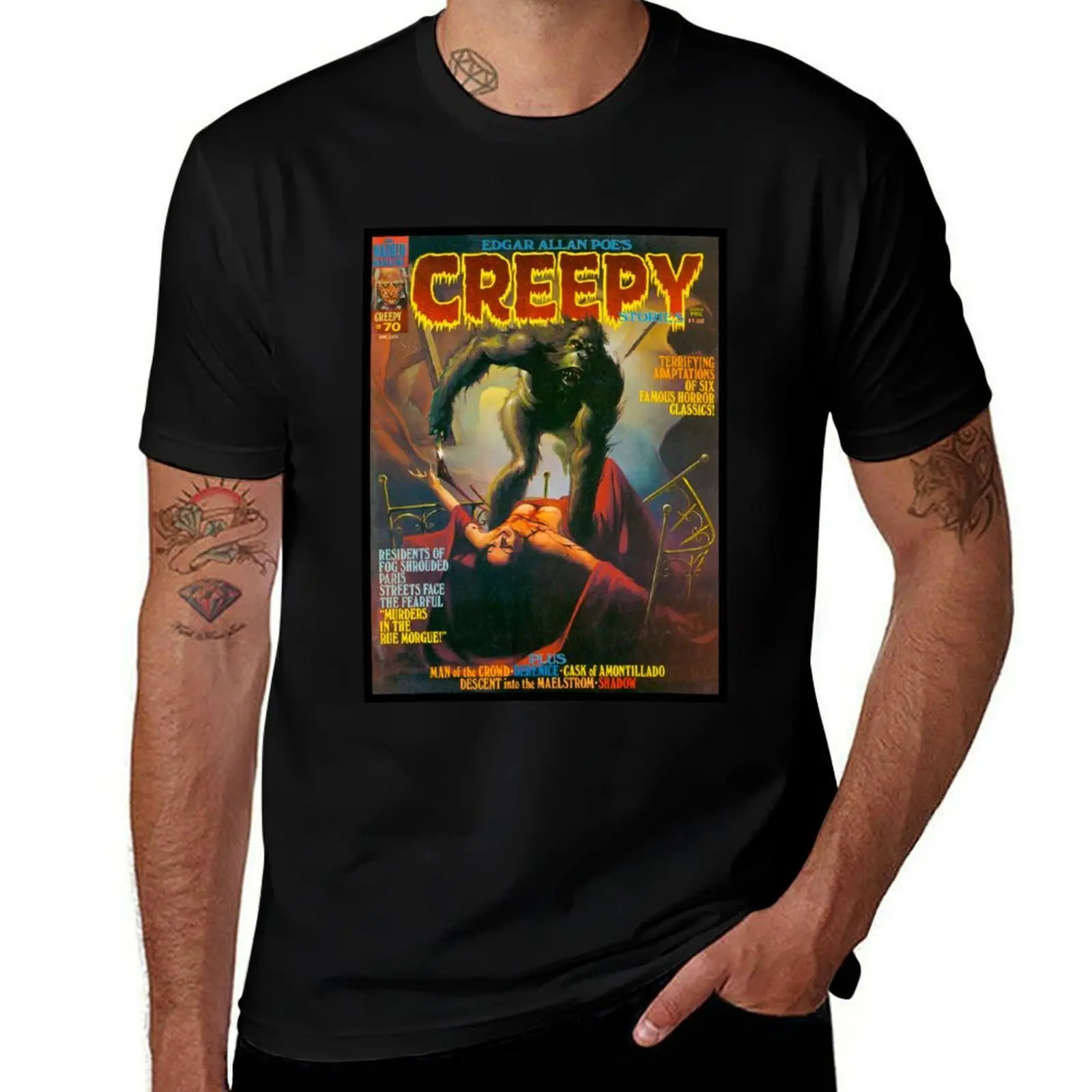 t t man T-Shirt MAGAZINE shirt GREAT cotton shirts for ANOTHER CREEPY luxury t men man VINTAGE COVER! casual man shirt heavy #70
t t man T-Shirt MAGAZINE shirt GREAT cotton shirts for ANOTHER CREEPY luxury t men man VINTAGE COVER! casual man shirt heavy #70