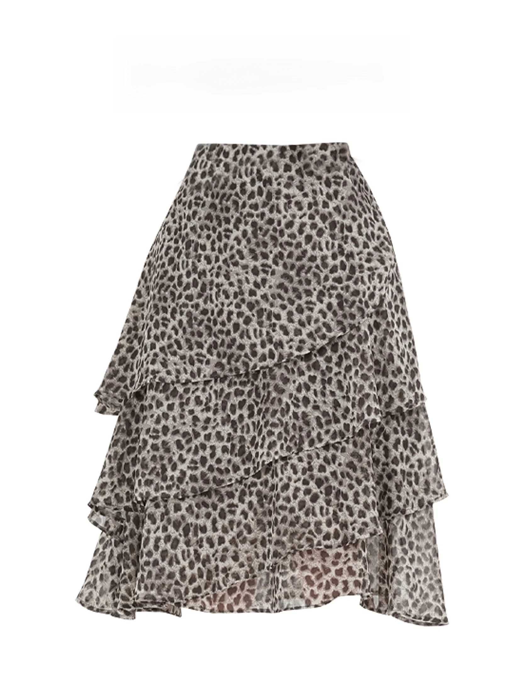 Gray Leopard Print High Waist Slimming Half Skirt Women's Summer New Style Pleated A-Line Skirt High Waist A-Line Skirt
Gray Leopard Print High Waist Slimming Half Skirt Women's Summer New Style Pleated A-Line Skirt High Waist A-Line Skirt