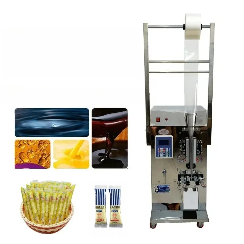5-100ML Multi-Function Automatic Liquid Filling and Sealing Machine for Milk Water and Sauce
5-100ML Multi-Function Automatic Liquid Filling and Sealing Machine for Milk Water and Sauce
