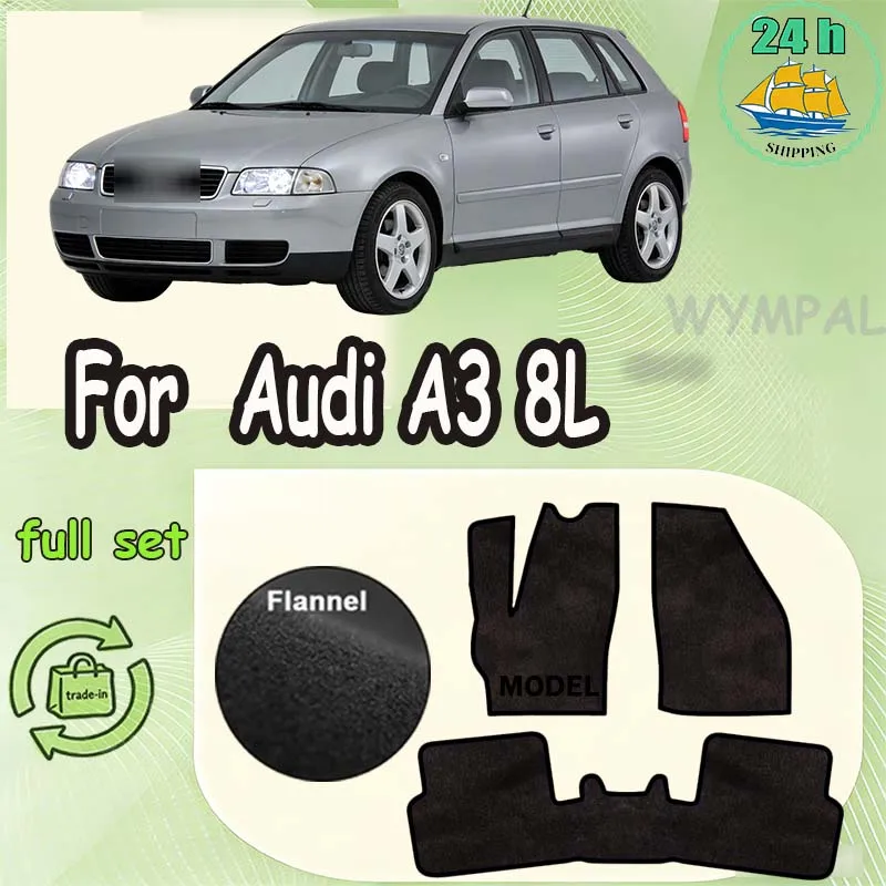 TREADFIT Velour rugs set for Audi A3 8L hatchback (1996-2001) -Black
TREADFIT Velour rugs set for Audi A3 8L hatchback (1996-2001) -Black