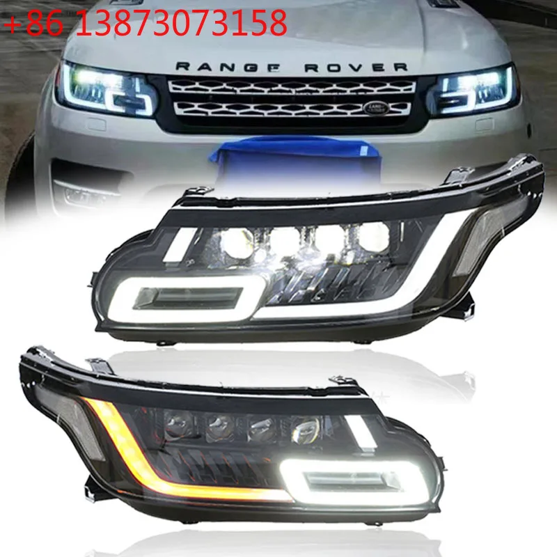 Car Led Front Lights For Land Rover Range Rover Sport Headlights L494 2014-2017 Accessories Modified Led DRL Headlamp Assembly
Car Led Front Lights For Land Rover Range Rover Sport Headlights L494 2014-2017 Accessories Modified Led DRL Headlamp Assembly
