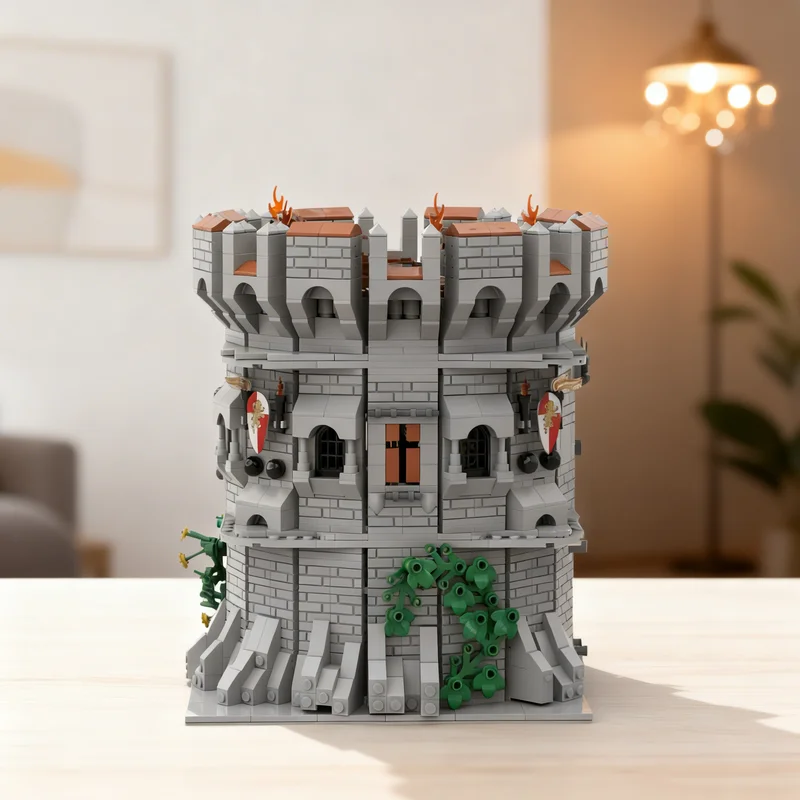 2283pcs MOC Tower Castle Model Building blocks Construction Christmas gifts toy creative DIY idea Education Brick Architecture
2283pcs MOC Tower Castle Model Building blocks Construction Christmas gifts toy creative DIY idea Education Brick Architecture