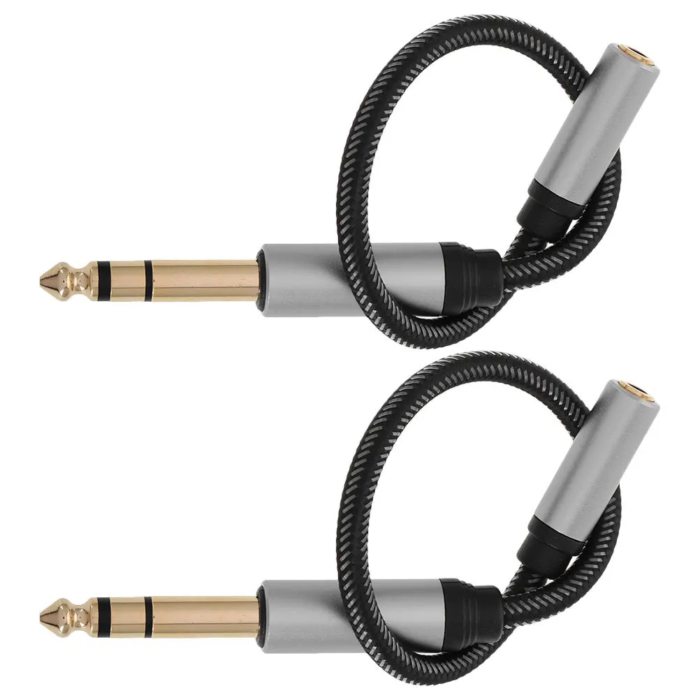 2pcs Audio Conversion Cables 6.35Mm To 3.5Mm Female Aux Cable For Headphones Extension Portable Stereo Jack Adapter No Driver
2pcs Audio Conversion Cables 6.35Mm To 3.5Mm Female Aux Cable For Headphones Extension Portable Stereo Jack Adapter No Driver