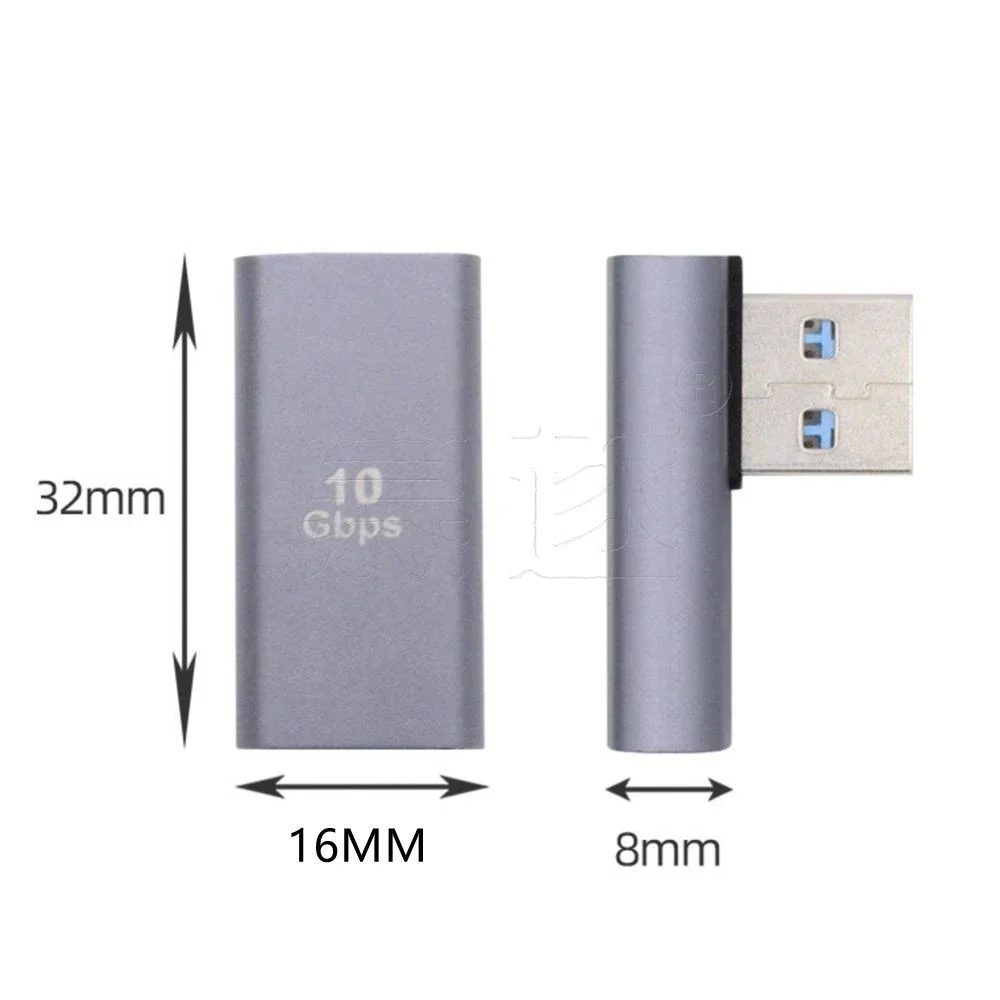 USB 3.0 adapter 360 degree male to female elbow right angle L-shaped vertical high-speed extension laptop adapter
USB 3.0 adapter 360 degree male to female elbow right angle L-shaped vertical high-speed extension laptop adapter