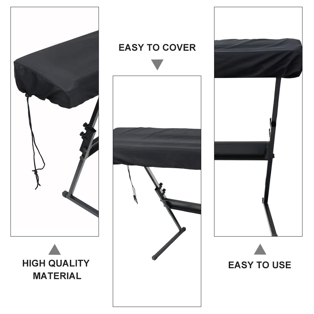 Anti-Dust Electronic Keyboard For 88 Keys Thick Stretchable Piano Protective Cover Adjustable Drawstring Machine Washable