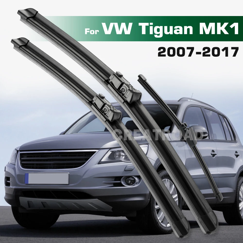 GREATROAD Wiper LHD&RHD Front & Rear Wiper Blades Set For VW Tiguan MK1 2007 - 2017 2016 Windshield Windscreen Window Brushes
GREATROAD Wiper LHD&RHD Front & Rear Wiper Blades Set For VW Tiguan MK1 2007 - 2017 2016 Windshield Windscreen Window Brushes