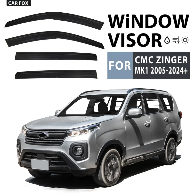 4PCS For CMC Zinger 2005-2025 Car Window Visor Awning Shelters Windshield Side Window Rain Sun Shade Auto Accessories
4PCS For CMC Zinger 2005-2025 Car Window Visor Awning Shelters Windshield Side Window Rain Sun Shade Auto Accessories