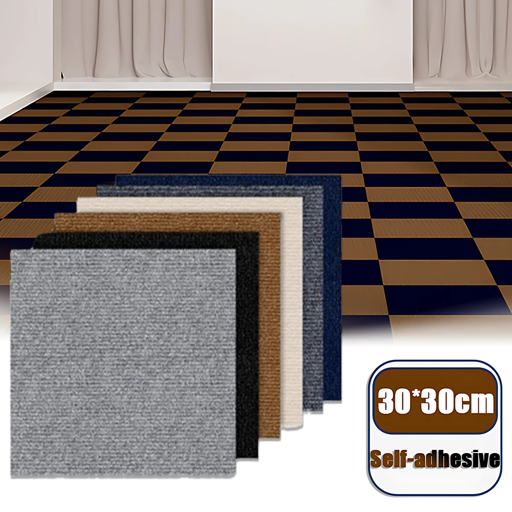 40PCS Self-adhesive Carpet Square 30x30cm Peel Stick Removable Sticker Floor Mats for DIY Home Furnishing Tiles Hallway Indoor
40PCS Self-adhesive Carpet Square 30x30cm Peel Stick Removable Sticker Floor Mats for DIY Home Furnishing Tiles Hallway Indoor