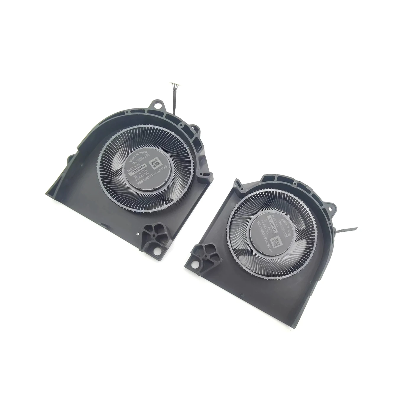 For DELL G15 5530 / G16 7630 2023 EG75071S1-C280-S9A EG75071S1-C290-S9A DC12V 0.27A A Pair Laptop CPU GPU Fan
For DELL G15 5530 / G16 7630 2023 EG75071S1-C280-S9A EG75071S1-C290-S9A DC12V 0.27A A Pair Laptop CPU GPU Fan