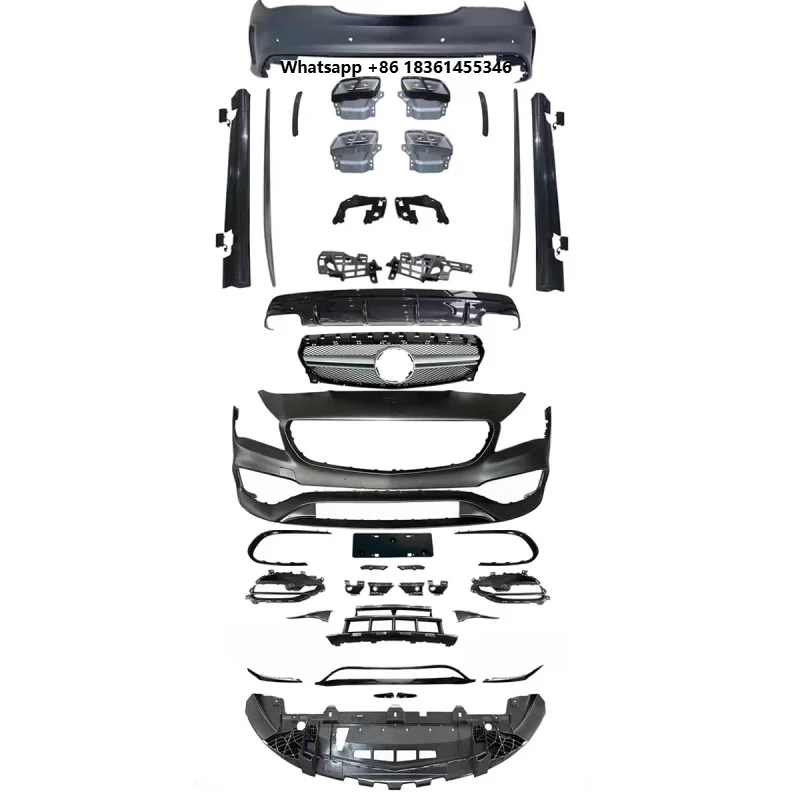 Car body accessories For CLA180 CLA200 CLA250 2013-2019 Years Upgrade CLA45 Automotive Body Kit
Car body accessories For CLA180 CLA200 CLA250 2013-2019 Years Upgrade CLA45 Automotive Body Kit